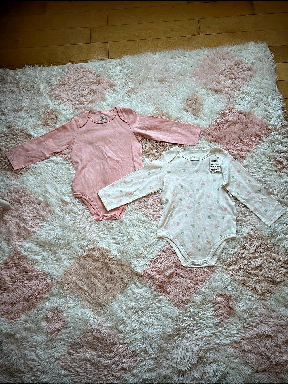 First Impressions long sleeve Bodysuit Set Baby 24M NWOT12